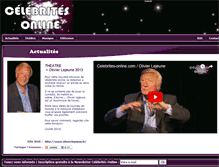 Tablet Screenshot of celebrites-online.com
